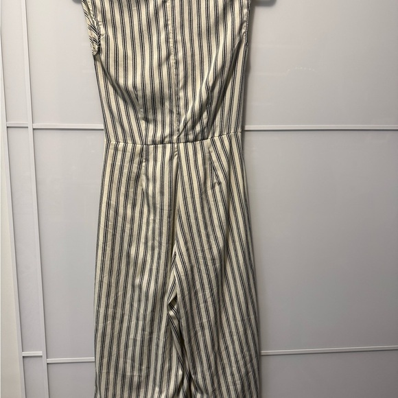 Japna Black and White Jumpsuit StripedDesign - Picture 5 of 5